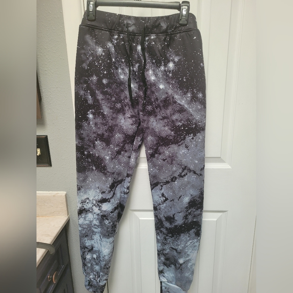 Dark Matter or Dark Galaxy joggers Sz M